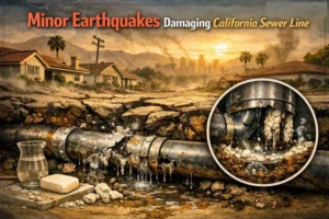 broken sewer line symptoms