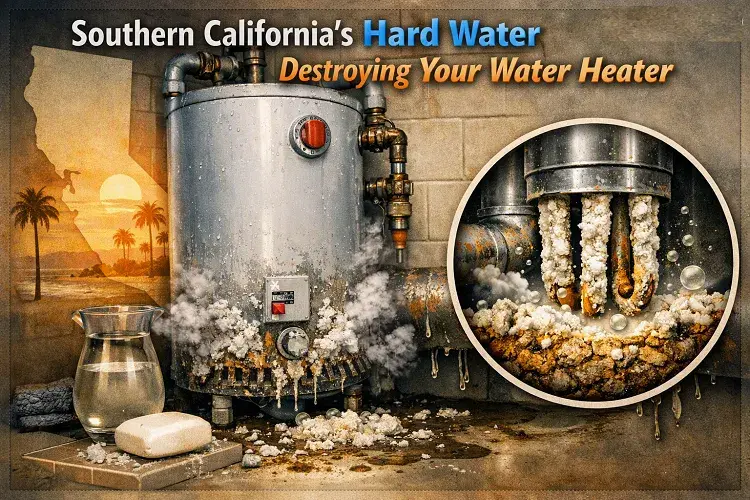hard water damage