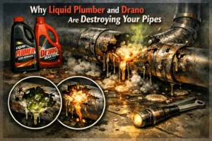is drano bad for pipes